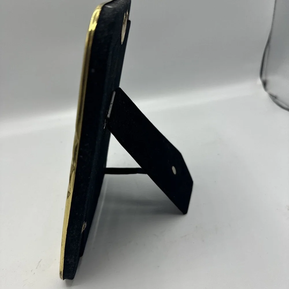 Brass Wave Style Picture Frame Art Deco Style 8 1/2